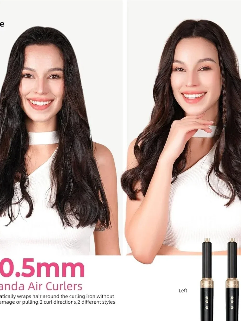 NEW! 7 in 1 Hair Multi-Styler & Blow Dryer Set: Curler, Straightener, Diffuser